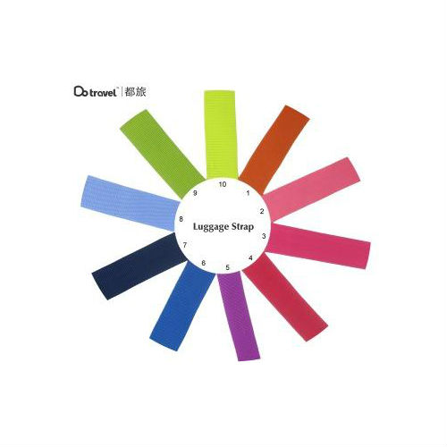 Optional color of luggage strap